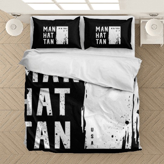 MANHATTAN NYC USA Urban Street Bedding Sets Design 2023