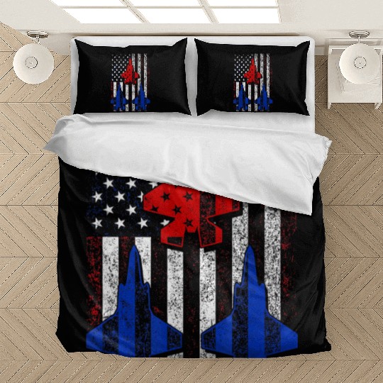 American Independence Fourth of July US Air Force Bedding Sets
