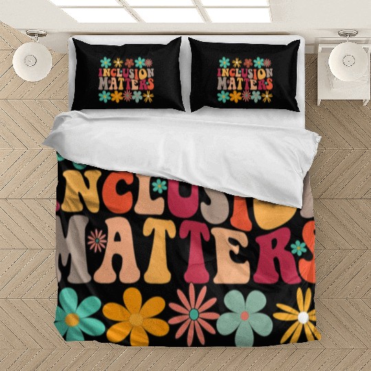 Inclusion Matters Special Ed Teacher Autism Bedding Sets