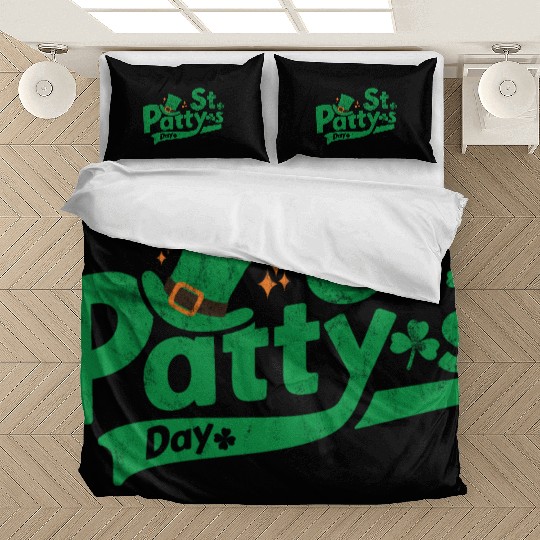 Retro St Paddy’s Day Funny St. Patrick's Day Bedding Sets