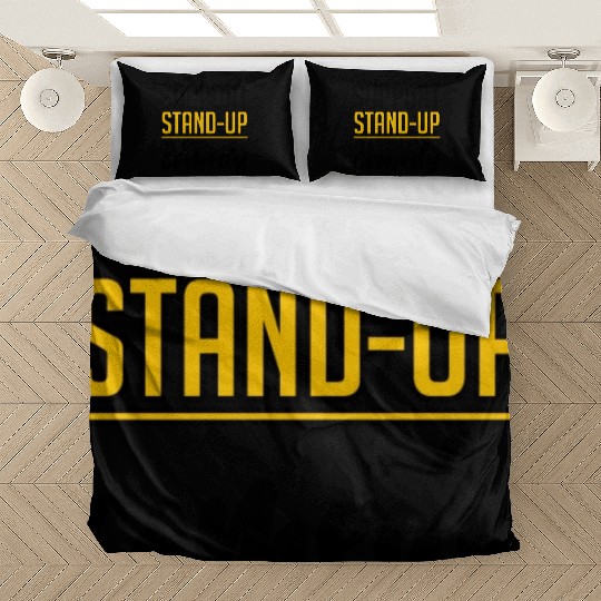 Support Stand Up Comedy 4 Bedding Sets