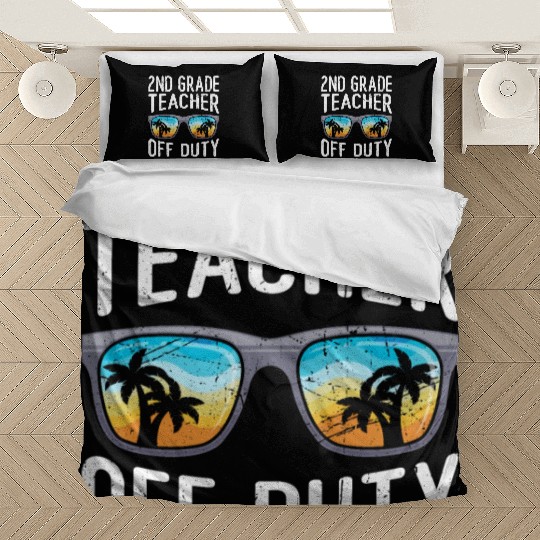 Second grade class teacher off duty school teacher Bedding Sets