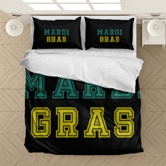 Mardi Gras Carnival Fiesta Party Louisiana New Orl Bedding Sets