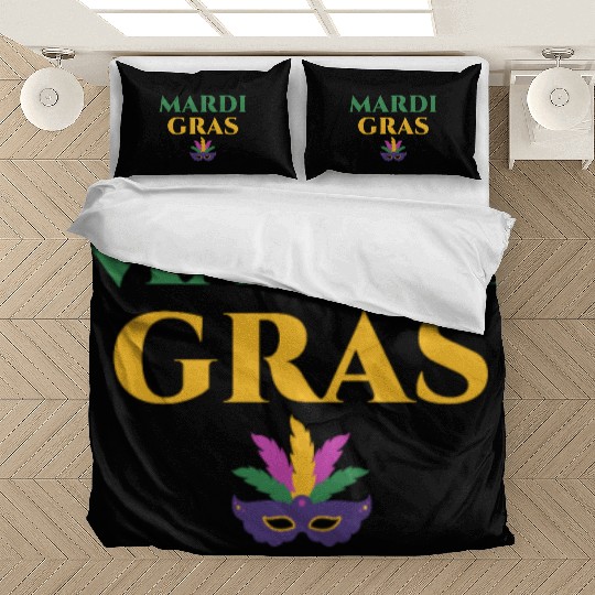 Mardi Gras Carnival Fiesta Party Louisiana New Orl Bedding Sets