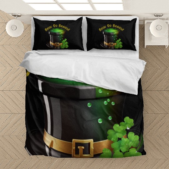 Get Lucky with this 'Erin go Bragh' Top Hat Design Bedding Sets
