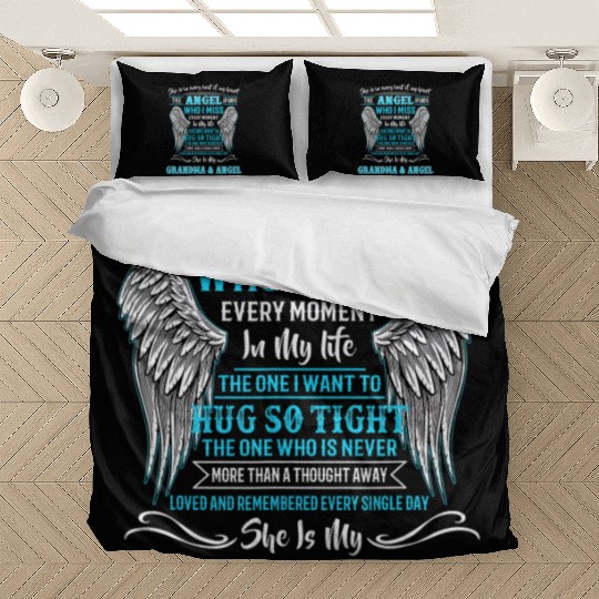 She Is In Every Beat Of My Heart The Angel She Is Bedding Sets