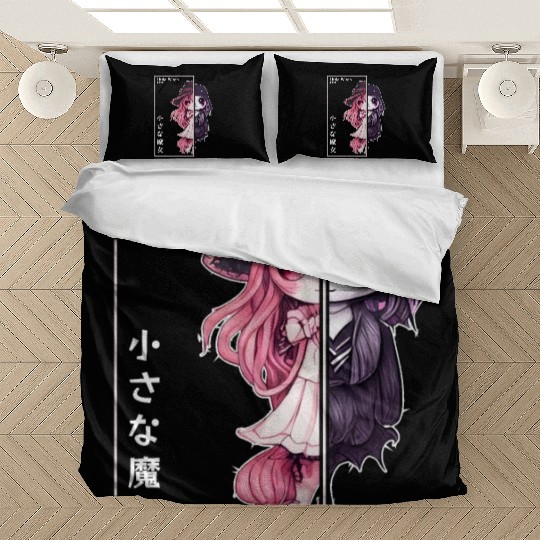Little Witch Kawaii Chibi Pastel Goth Japanese Aes Bedding Sets