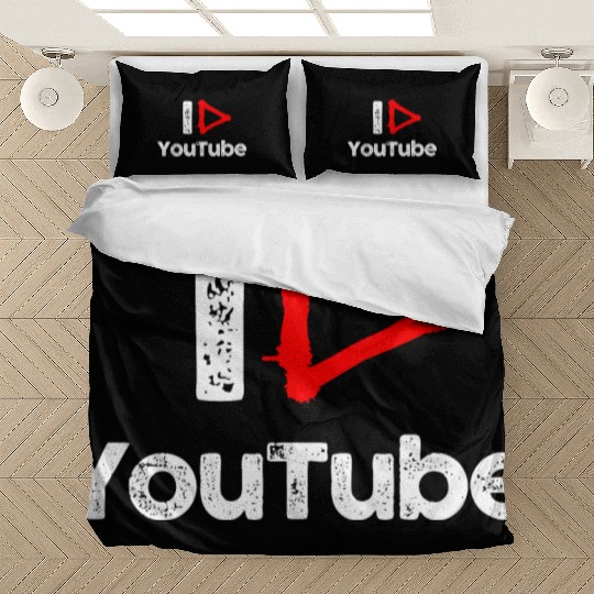 I love YouTube Bedding Sets