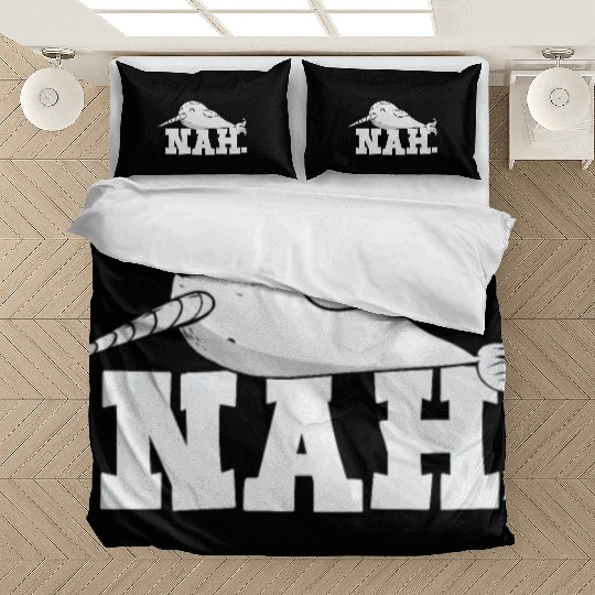 Procrastinating Narwhal Lover Aquatic Animals Bedding Sets