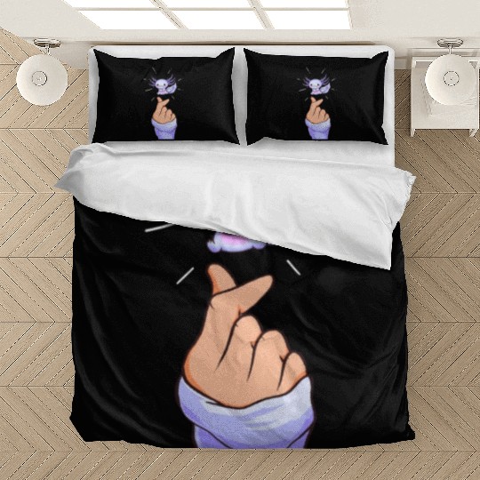 Japanese Aesthetic Kawaii Axolotl Bedding Sets