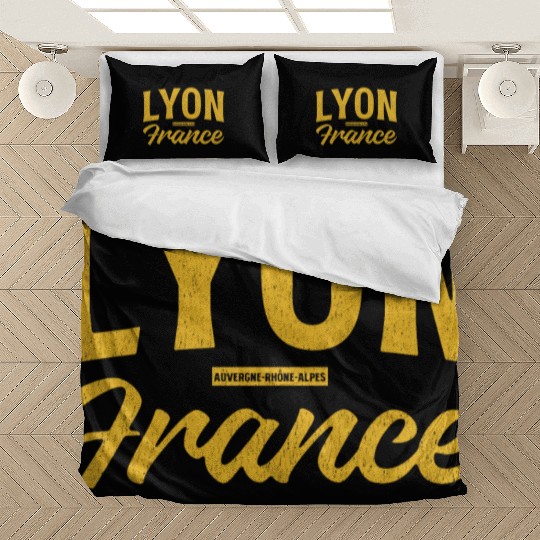 Lyon - France - City - French Bedding Sets