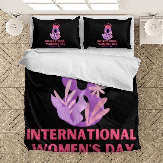 International Women's Day Embrace Equity 2023 Bedding Sets