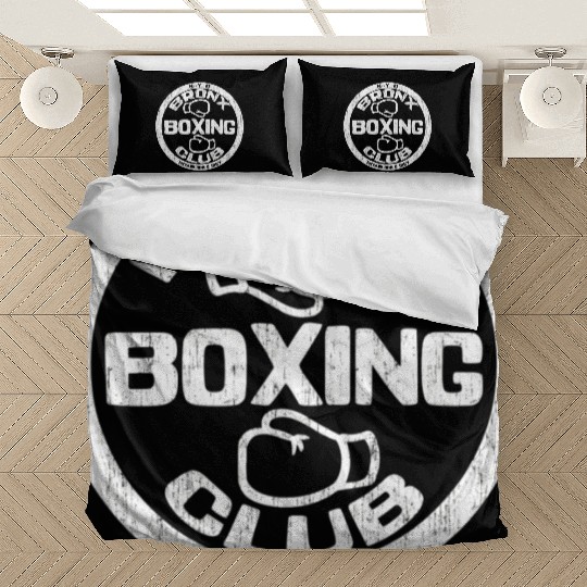 Bronx Boxing Club Squared Circle Distressed Bedding Sets