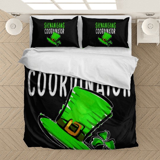 Shenanigans Coordinator Gnomes Green Proud Bedding Sets