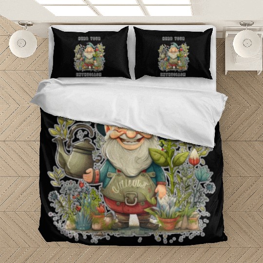 Herb Your Enthusiasm Garden Gnome - Herb Garden Bedding Sets