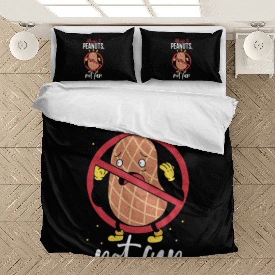 Allergic To Peanuts Not Fun Peanut Allergic Bedding Sets