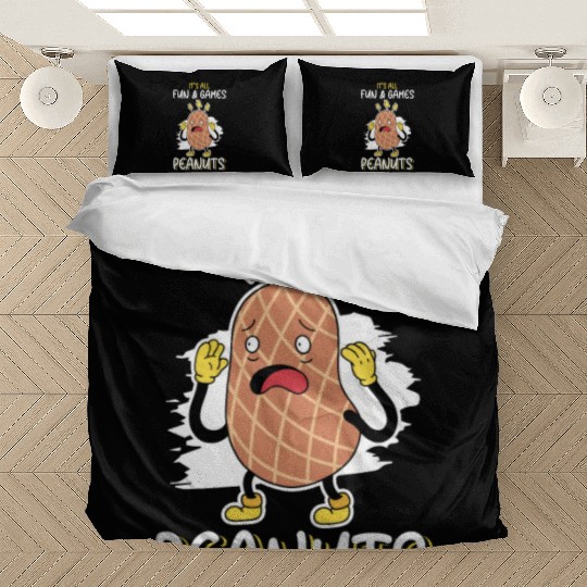 It's All Fun And Games Until I See Peanuts Peanut Bedding Sets