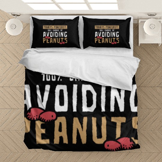 Today's Forecast 100% Chance Of Avoiding Peanuts Bedding Sets