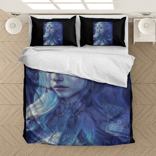 Fairy elf woman fantasy mysticism magic mythical j Bedding Sets
