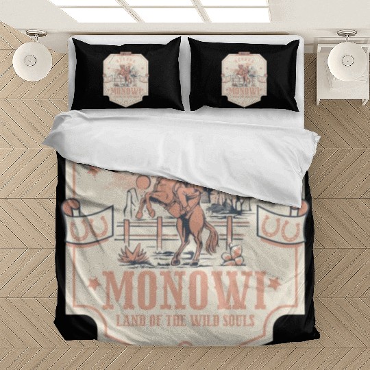 monowi nevada wild west town Bedding Sets