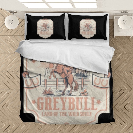 greybull wyoming wild west town Bedding Sets