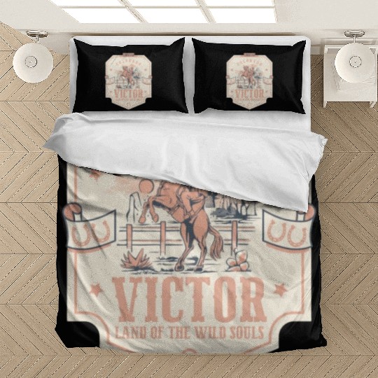 victor colorado wild west town Bedding Sets