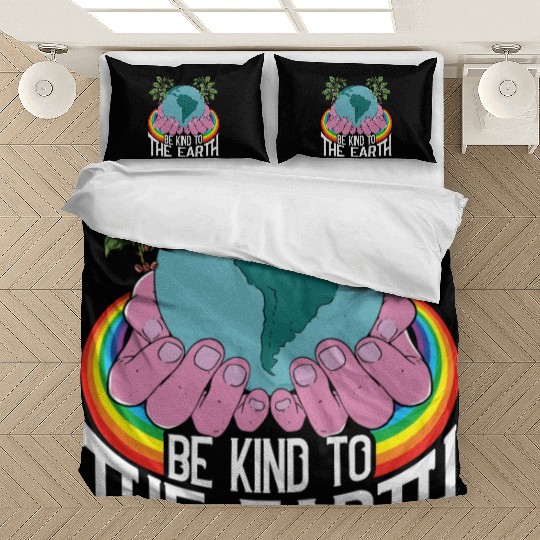 Be Kind To The Earth Rainbow Natural Environment Bedding Sets