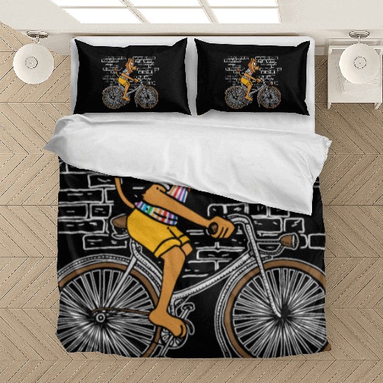 Lion Bicycle Bedding Sets