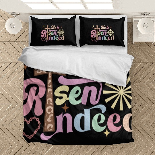 He is risen indeed Bedding Sets
