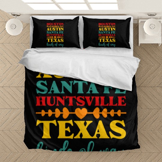 Houston Matagorda Bay Austin Santa Fe Huntsville Bedding Sets