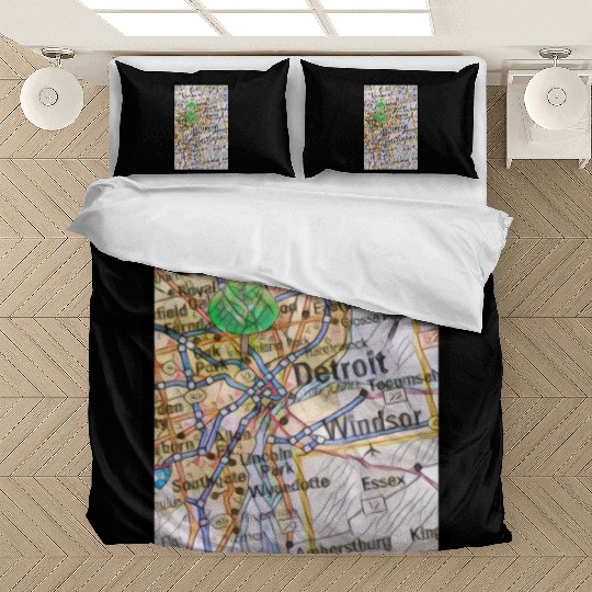 Location Detroit Bedding Sets