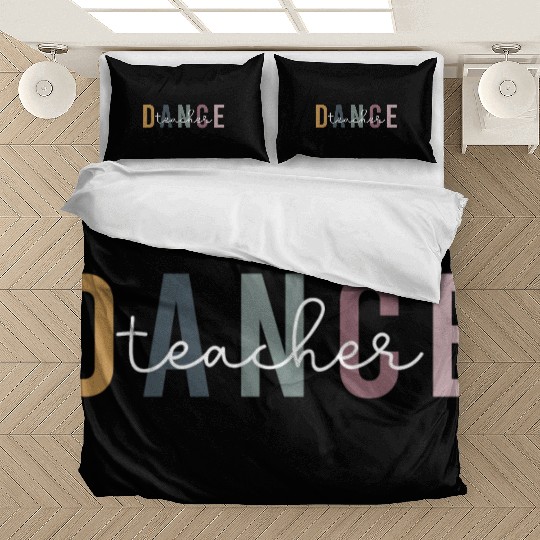 Dance Teacher Retro Bedding Sets Ballet Dance