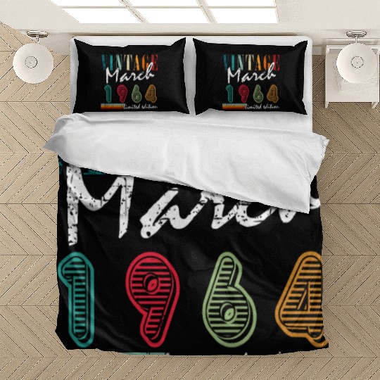 March 1964 Anniversary March Bedding Sets