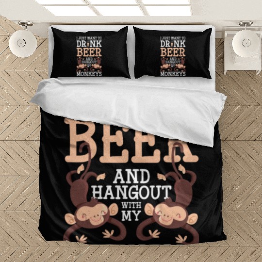 Ape Chimpanzee Funny Silly Bedding Sets