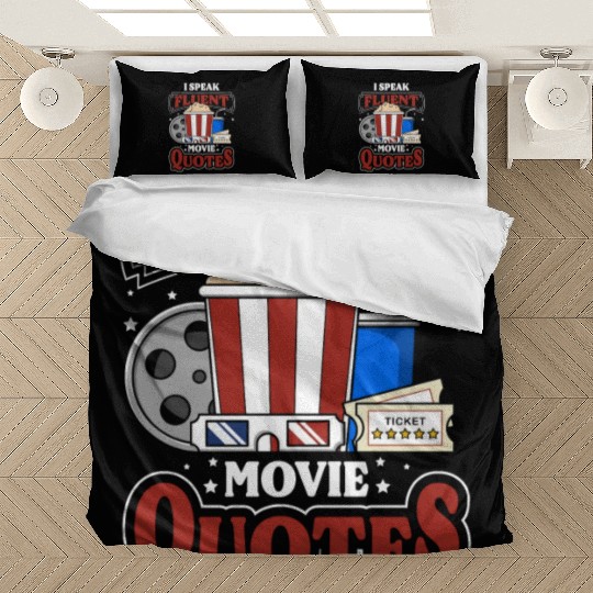 Movie Lover Movie Night Hollywood Bedding Sets