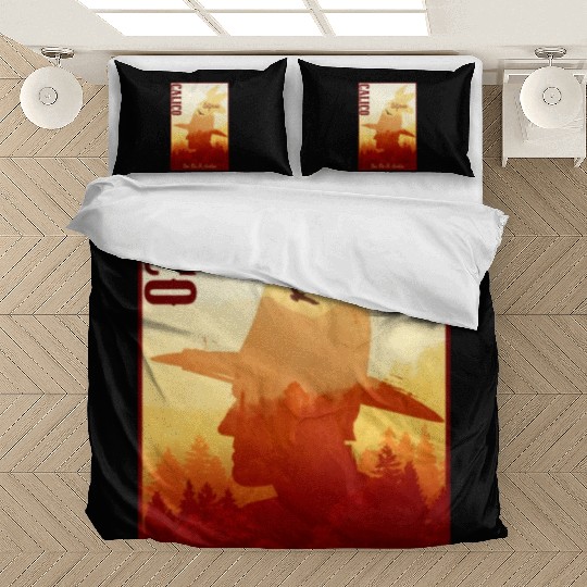 Calico California wild west town Bedding Sets