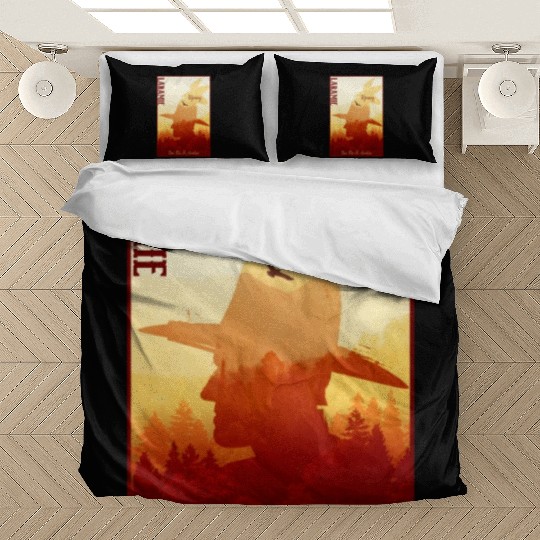 Laramie Wyoming wild west town Bedding Sets