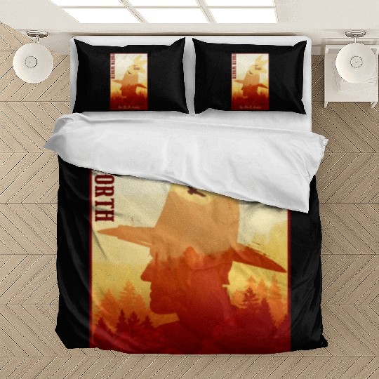 Forth worth Texas wild west town Bedding Sets