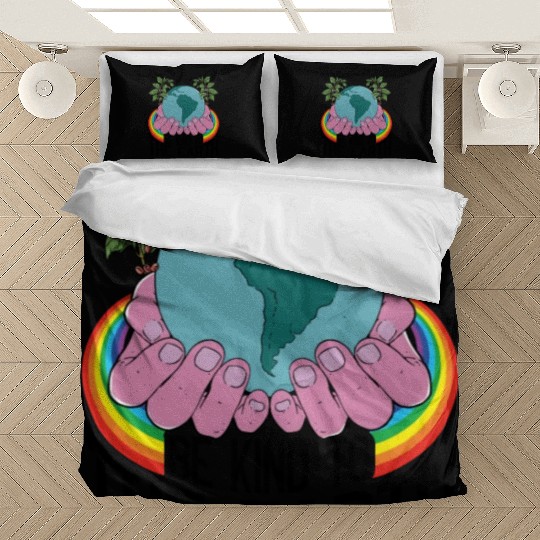 Be Kind To The Earth Rainbow Natural Environment Bedding Sets