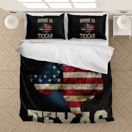 Home Is Texas USA Bedding Sets