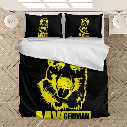 I love my German Shepherd Bedding Sets
