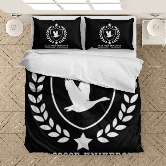 Silly Goose University Established 1576 Goose Bedding Sets