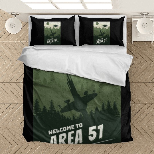 Welcome To area 51 Bedding Sets