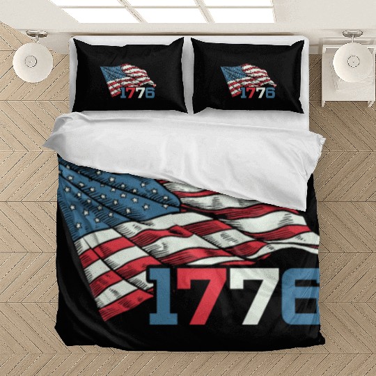 Patriotic America USA Flag 4th Of July American Bedding Sets