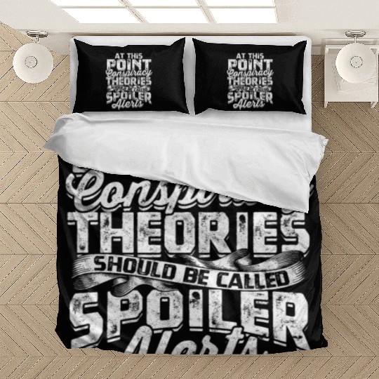 Conspiracy Theorist Theory Science Fiction Bedding Sets