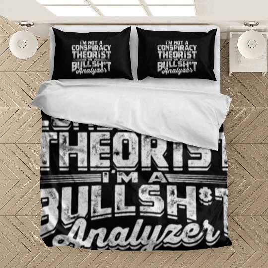 Conspiracy Theorist Theory Science Fiction Bedding Sets