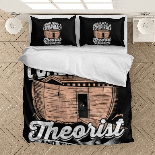 Conspiracy Theorist Theory Science Fiction Bedding Sets
