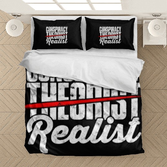 Conspiracy Theorist Theory Science Fiction Bedding Sets