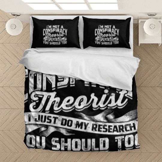 Conspiracy Theorist Theory Science Fiction Bedding Sets