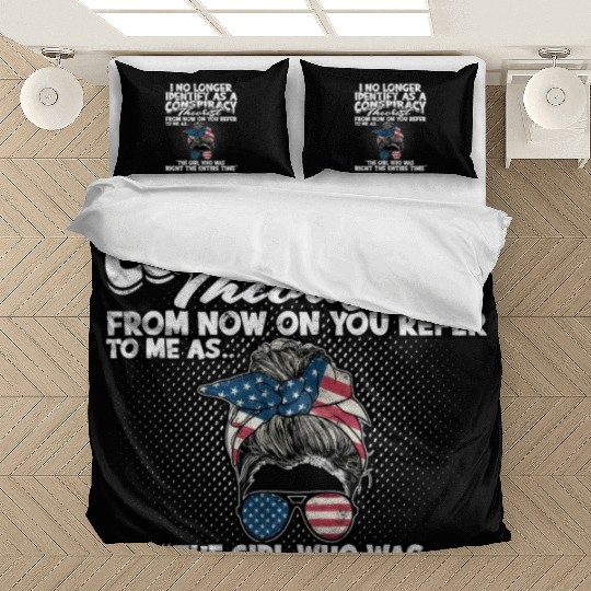 Conspiracy Theorist Theory Science Fiction Bedding Sets